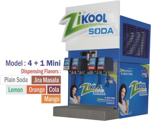 4 +1 Soda Fountain Machine