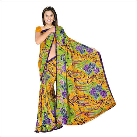 Embroidery Work Sarees