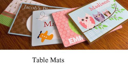 Rubber Table Mats Printing