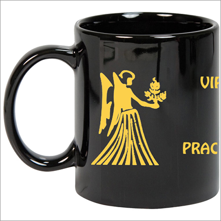 Black Coffee Mug - Ceramic, 11oz/325ml, Matte Black | Attractive Design, Comfortable C-Handle, Microwave-Safe, Dishwasher-Safe, Durable