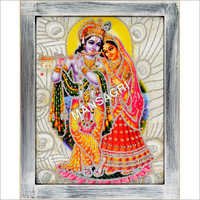 Decorative Radha Krishna 3D Frame