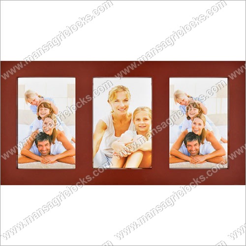 Triple Family Photo Frame