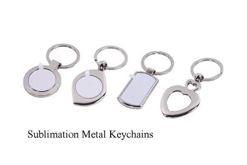 sublimation metal keychains By Gauri Merchandisers