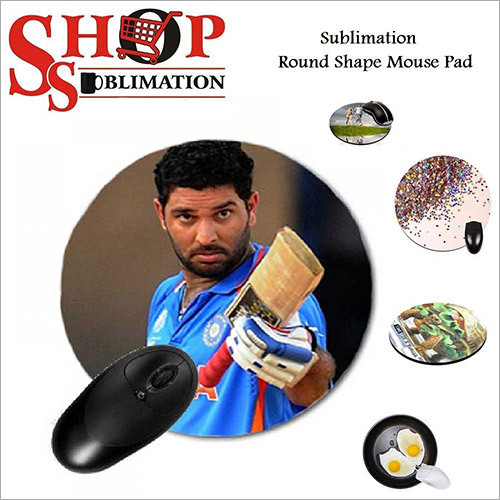Sublimation Round Shape Mouse pad
