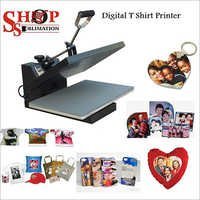 Digital T Shirt Printer - Ceramic Heating Element, 400x400x200mm, 1500w Power | Precise Heat Control, Adjustable Pressure, Digital Timer, High-quality Prints, Easy Operation, Versatile Applications