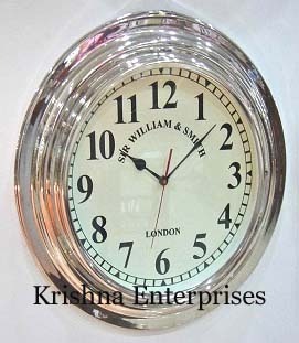 Brass Wall Clock