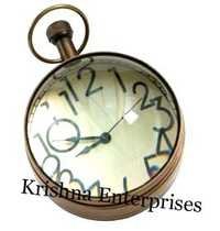 Antique Paper Weight Clock 
