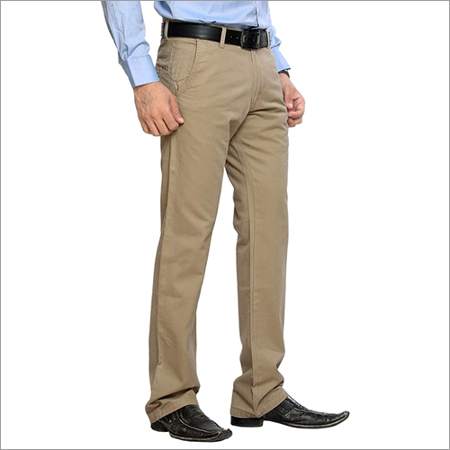 Highlander Khaki Men Trouser