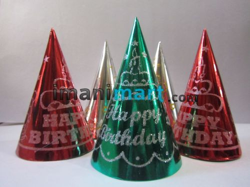 Glitter Birthday Cap