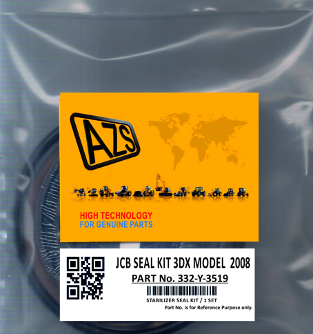 JCB SEAL KIT 3DX MODEL 2008 SEAL KIT 332Y/3519