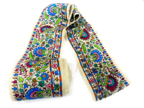 pashmina needle work boarders/antique boarders