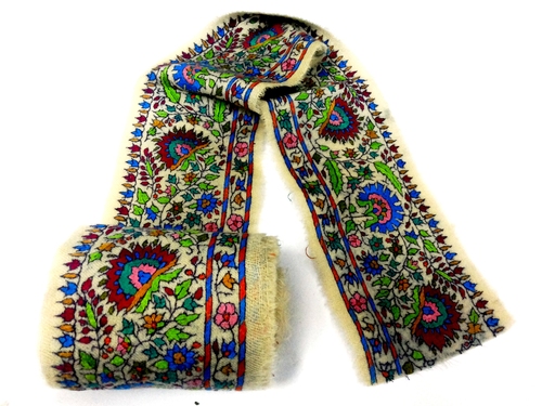 pashmina needle work boarders/antique boarders