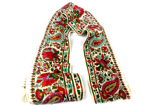 pashmina needle work boardes/antique boarders