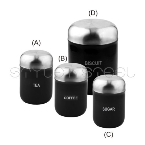 Colored Globe Canister
