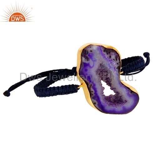 Designer Druzy Gemstone Fashion Bracelet