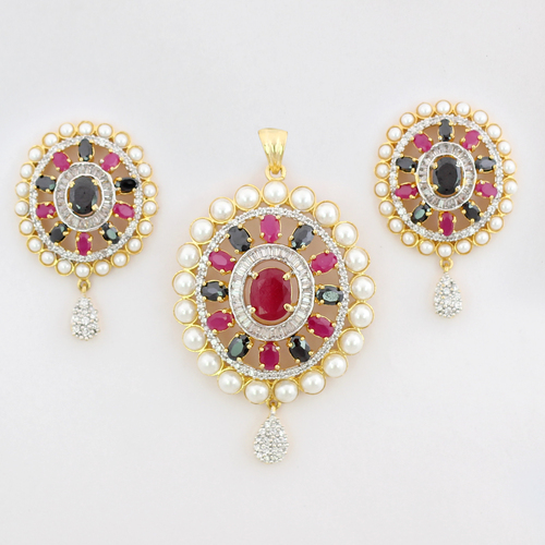 Zircon Pendant Sets 