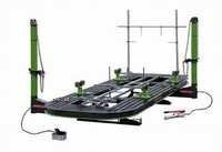 Car Body Bench - High-strength Steel, 5600x2100x600mm, Hydraulic System | 10t 360â° Rotating Pulling Tower, Multi-point Pulling, Adjustable Clamps
