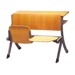 Foldable School Furniture - Wood, 70x50x75 cm, Brown | Foldable Design, Space Saving, Durable, Easy Storage, Student Comfort