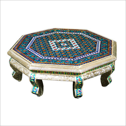 Meenakari Metal Bedside