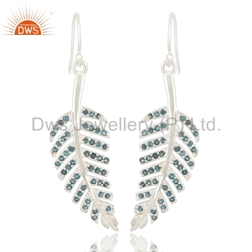 London Blue Topaz Sterling Silver Earrings