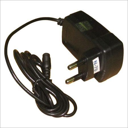 Black Electronic Mobile Charger