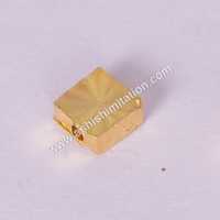 Square Brass Bracelet Bead