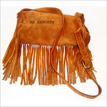 Fringe Leather Bag