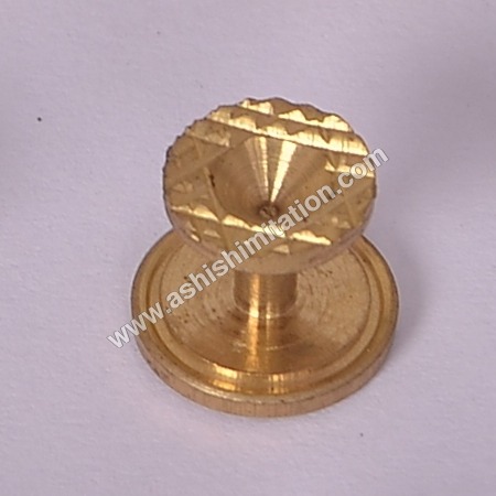 Brass Kurta Button Stud