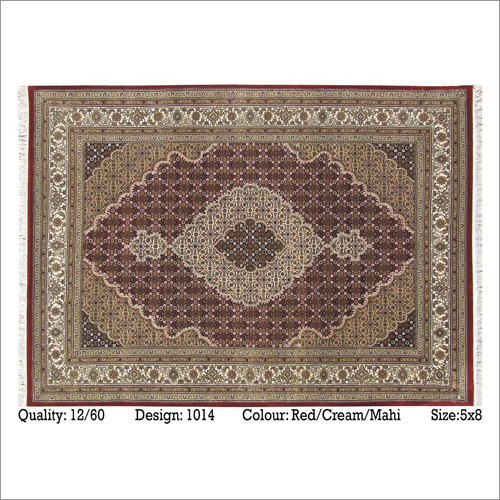 Hand Knotted Carpet Wool & Silk