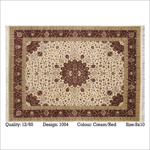 Hand Knotted Carpet Wool & Silk