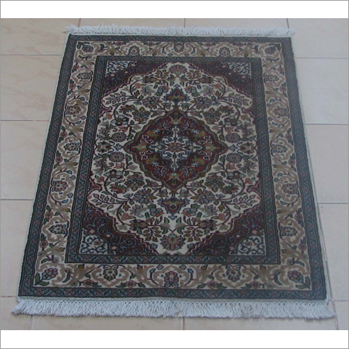Silk & Cotton Hand Knotted Carpet