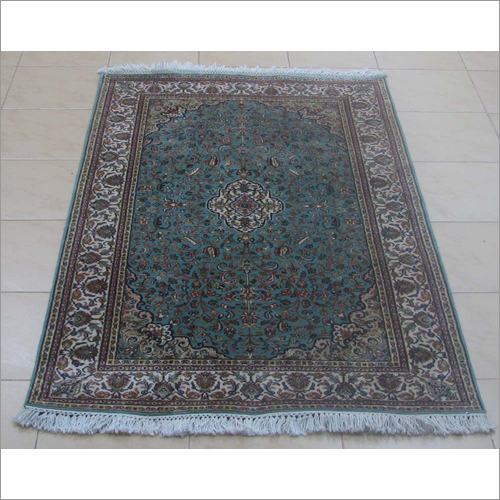 Silk & Cotton Hand Knotted Carpet