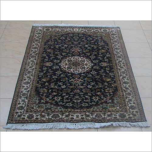 Silk & Cotton Hand Knotted Carpet