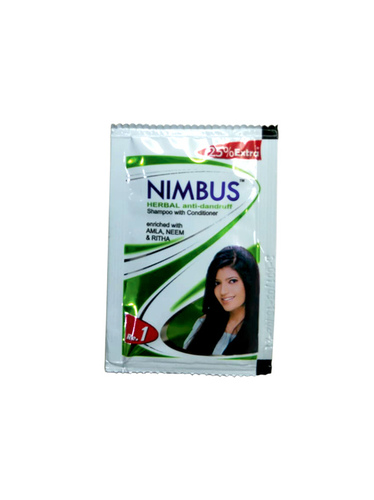 Herbal Anti Dandruff Shampoo - Herbal Formula, 4 Milliliters, Green Color | Nourishing, Strengthening, Softening, Dandruff Removal, Pleasant Fragrance
