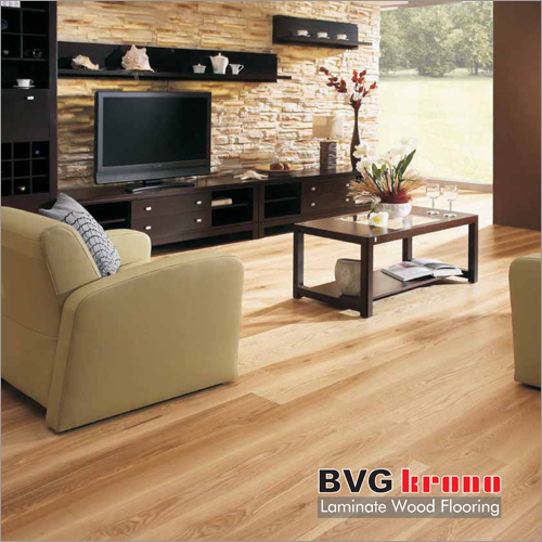 Wall Paper & Wooden Flooring