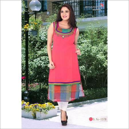 Round Neck Kurtis