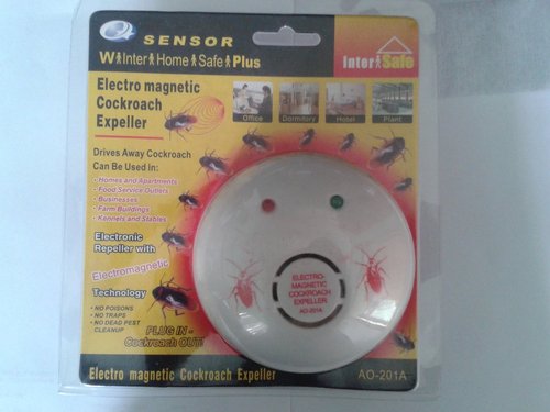 Cockroach Pest Repeller - Premium Quality, Changeable Super Low Frequency Electromagnetic Wave , Sturdy Build with Low Energy Consumption and Durable Performance