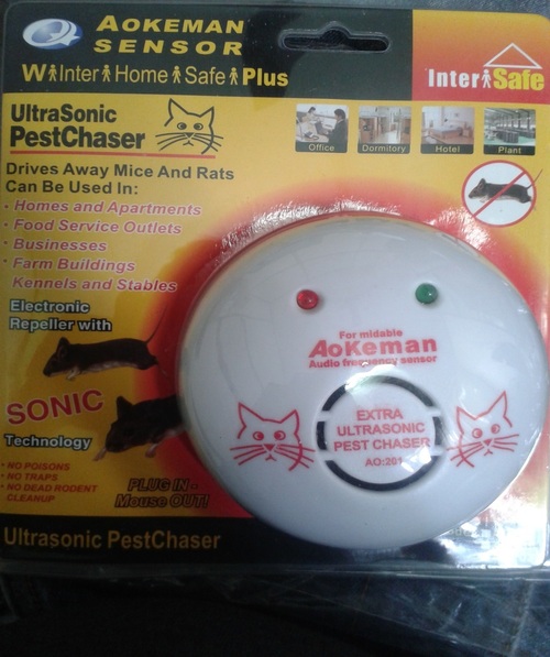 Ultrasonic Rat Repellent - Advanced High Grade Components | User Friendly Long Functional Life Suitable for Controlling Rats and Common Pests