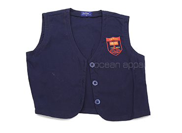 School Uniform Over Coat