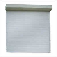 Rolling Shutter - Mild Steel, Manual Vertical Opening, Silver Finish | Heavy Duty, Easy To Install, Durable, Insulated For Interior Use