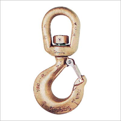 Swivel Hook - Forged Steel, Zinc Plated, Variable Size | 360° Rotation, Secure Grip, Rated Load Capacity