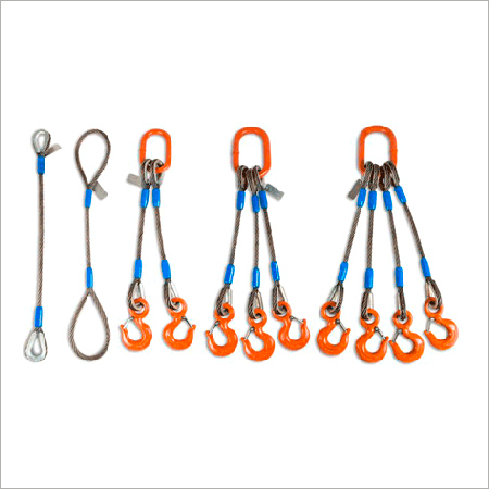 Wire Rope Slings - Steel Wire EIPS Multi-Leg Varying Diameter | High Strength Durable Build Secure Lifting Easy Handling