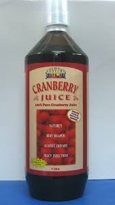 Pure Cranberry Juice (1000ml)