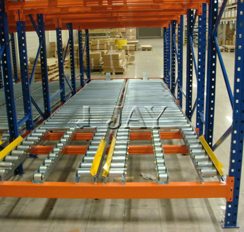 Push-Back Pallet Racking