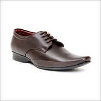 Dry Cleaning Textured Brown Formal Shoes