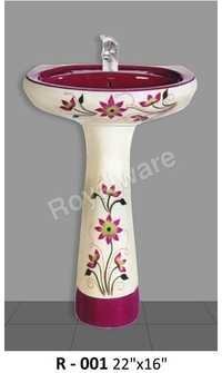 Round Vitrosa Sink
