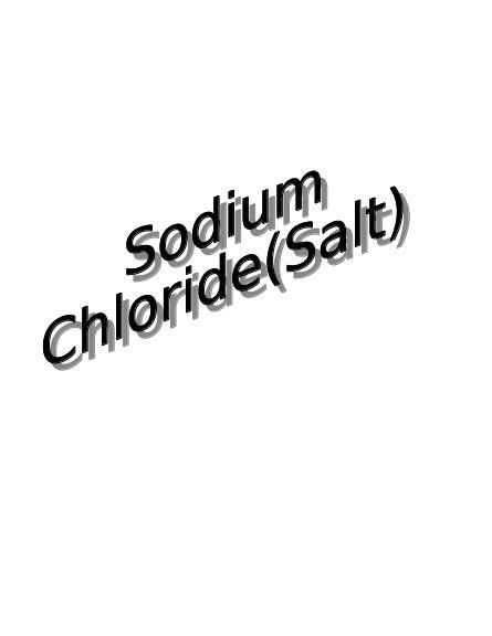 Sodium chloride(salt)
