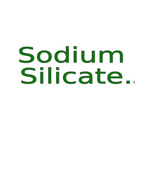 Sodium silicate