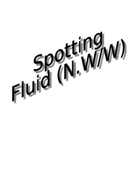 Spotting fluid(N.W/W)