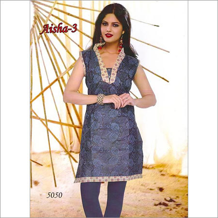Designer Printed Kurtis